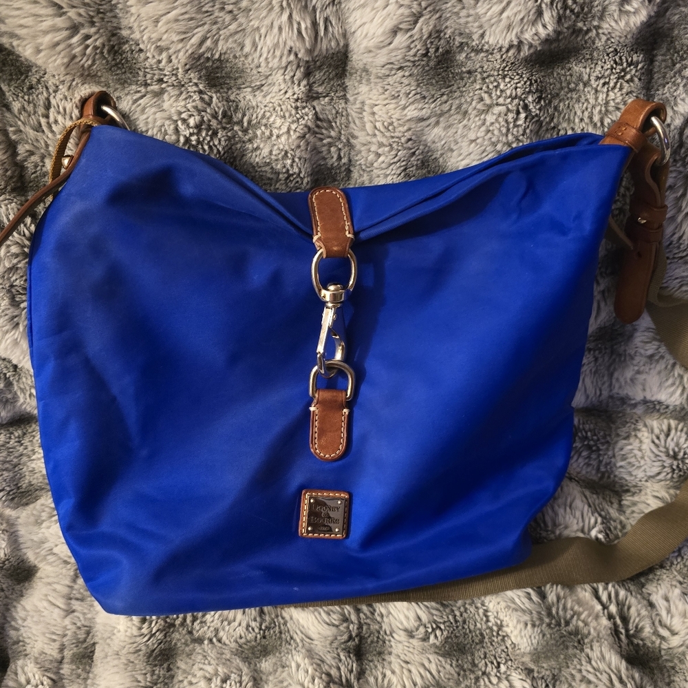 Dooney & Bourke Blue Nylon Bag